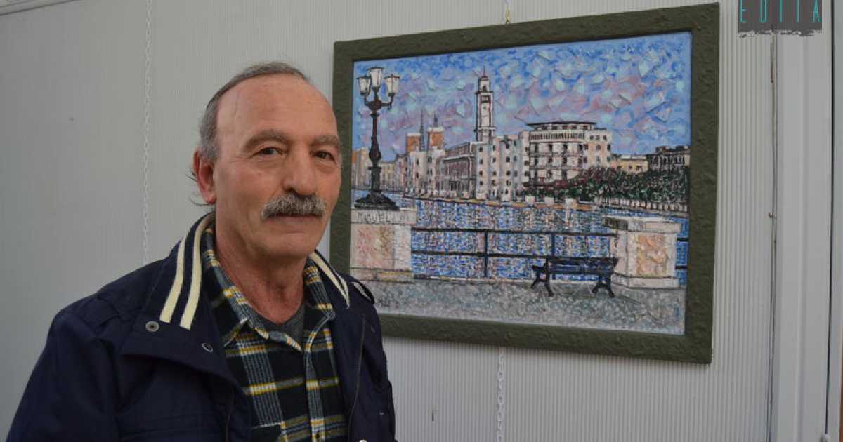 Antonio, il netturbino-pittore: recupera i rifiuti e ridisegna la citt�